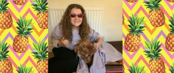 Young Ambassador joins her pet dog to launch Countdown to 2020 Loud Shirt Day